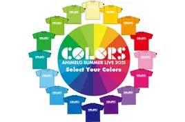 アニサマ2021 オフィシャルTシャツ Select Your Colors